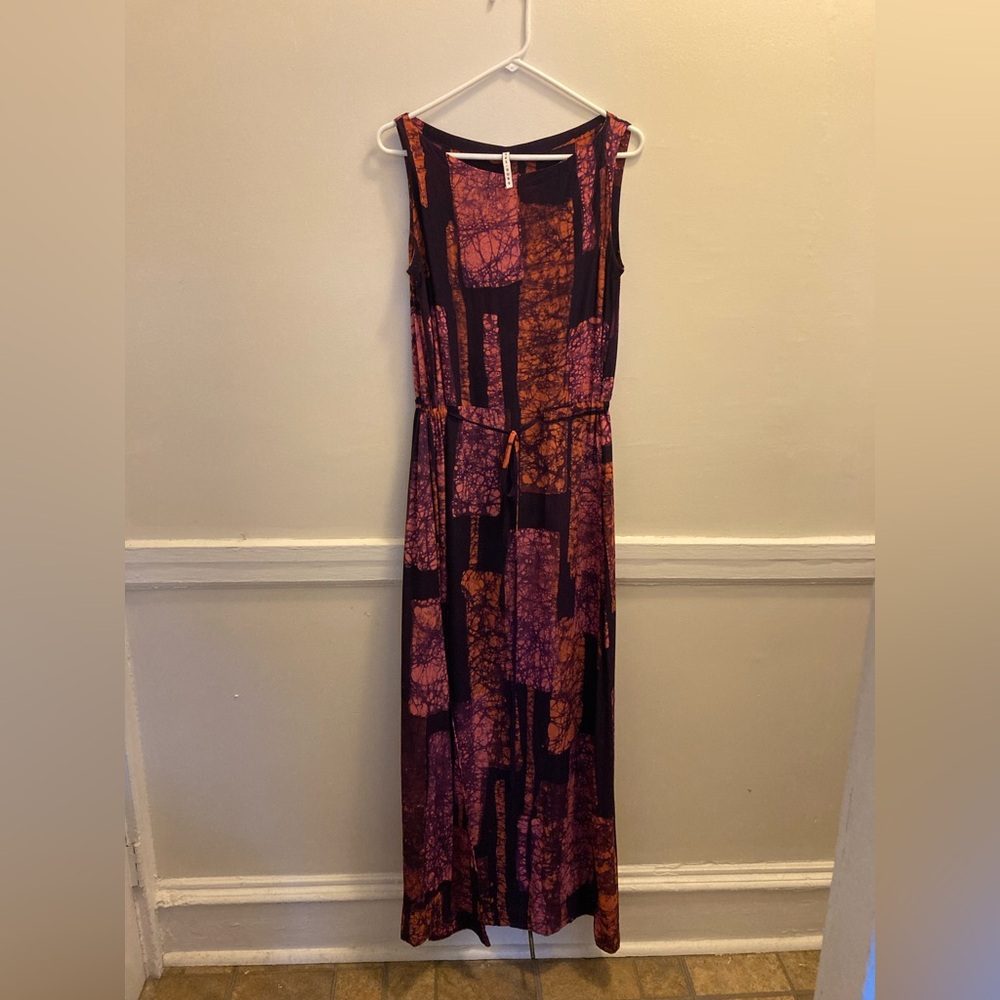 Osei Duro Guise Silk Long Maxi Sleeveless Dress